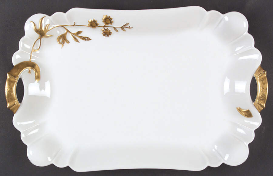 Schleiger 10-1 13" Rectangular Serving Platter by Haviland-1