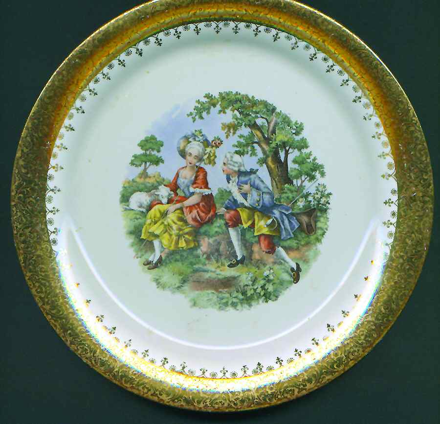 HLC3587 Dessert/Pie Plate by Homer Laughlin -1