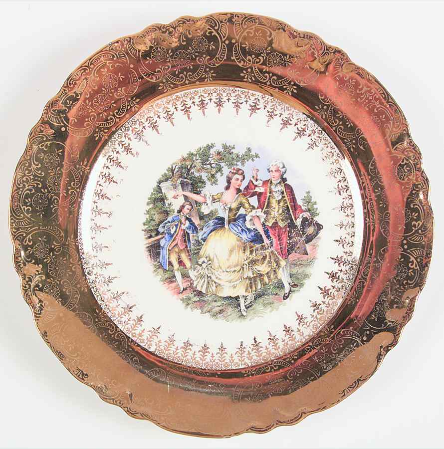 HKC1 Dinner Plate by H. K. China-1