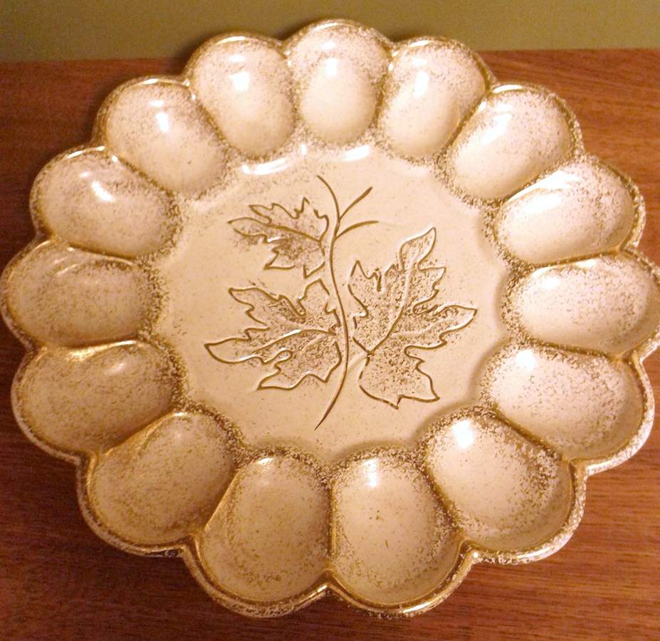 703 Deviled Egg Plate by Heirlooms of Tomorrow-1