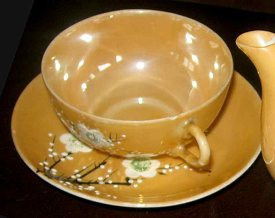 HYS2 Flat Cup & Saucer Set by Hotta Yu Shoten & Co-1