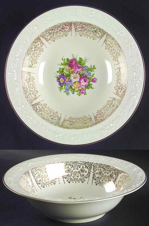 HLC2535 9" Round Vegetable Bowl by Homer Laughlin -1
