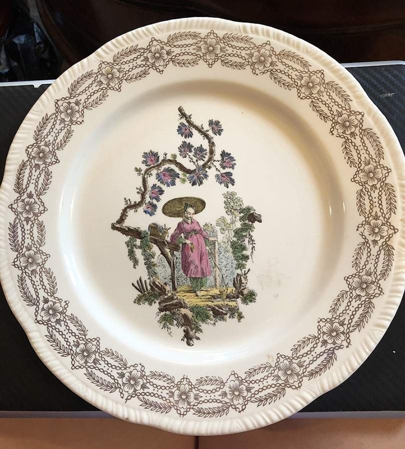 HLC3616 Luncheon Plate by Homer Laughlin -1