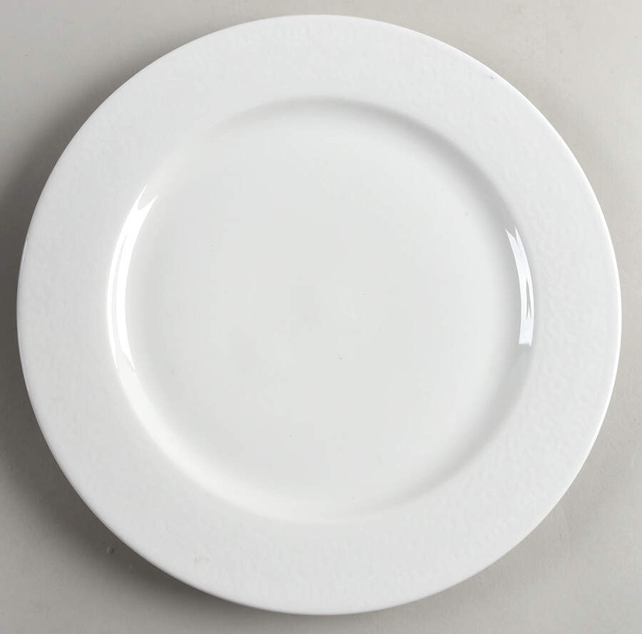 Oasis (Ameriwhite) 12" Chop Plate (Round Platter) by Homer Laughlin -1