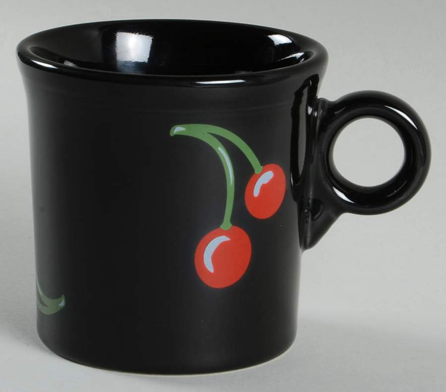 Fiesta Wild Cherries Mug by Homer Laughlin -1