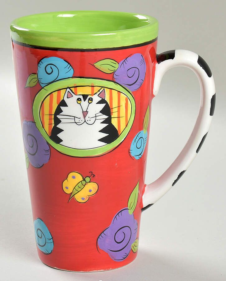 Catzilla Tall Mug by Henriksen Imports-1