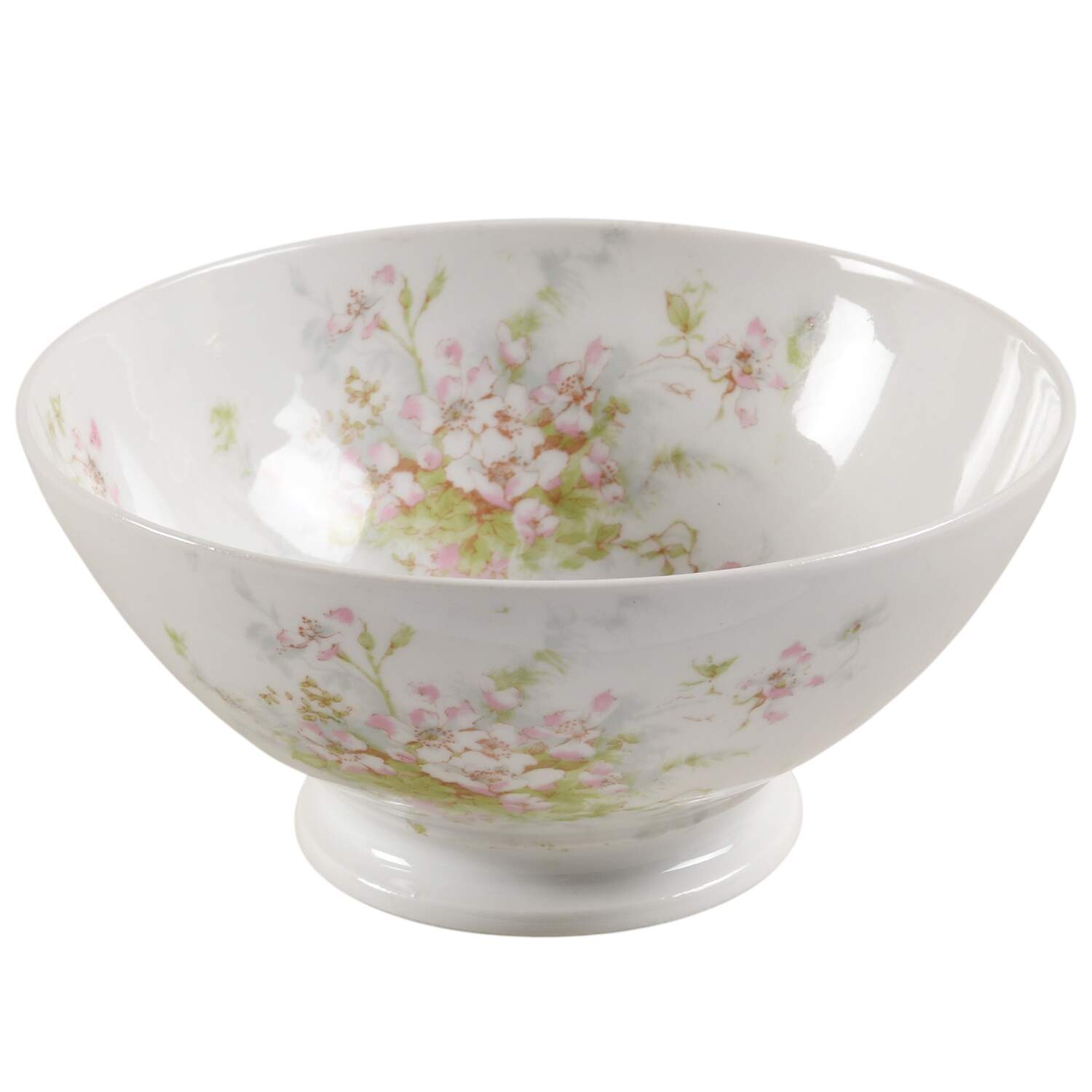 Schleiger 146-10 Cranberry Bowl by Haviland-1