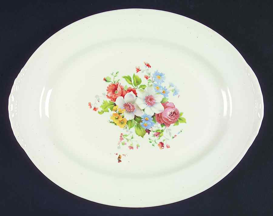 HLC2553 11" Oval Serving Platter by Homer Laughlin -1