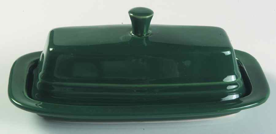 Fiesta Evergreen (Intro 2007) 1/4 Lb Covered Butter by Homer Laughlin -1