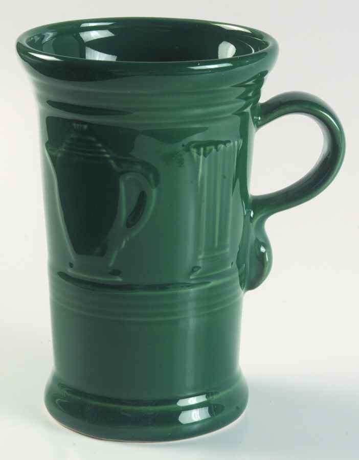 Fiesta Evergreen (Intro 2007) Cappuccino Mug by Homer Laughlin -1