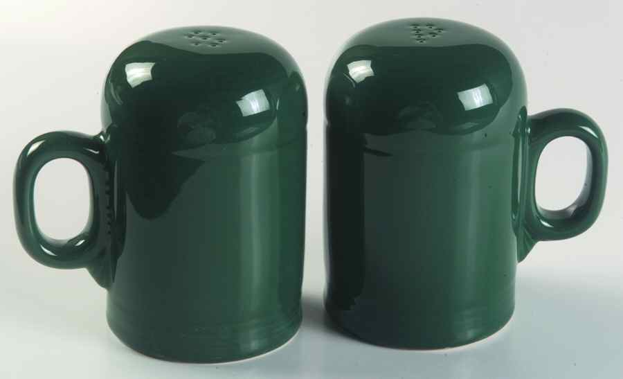 Fiesta Evergreen (Intro 2007) Stove Top Salt & Pepper Set by Homer Laughlin -1