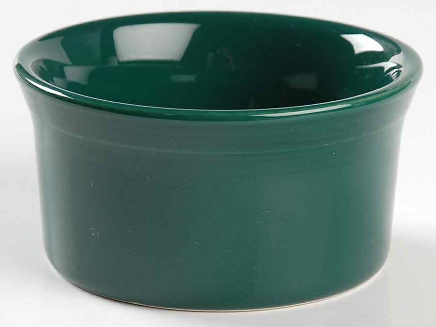 Fiesta Evergreen (Intro 2007) Ramekin by Homer Laughlin -1