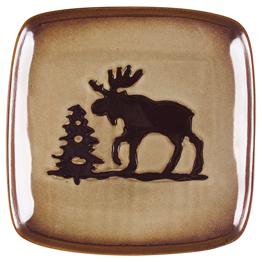 Woodland Square Dinner Plate by Homestudio-1
