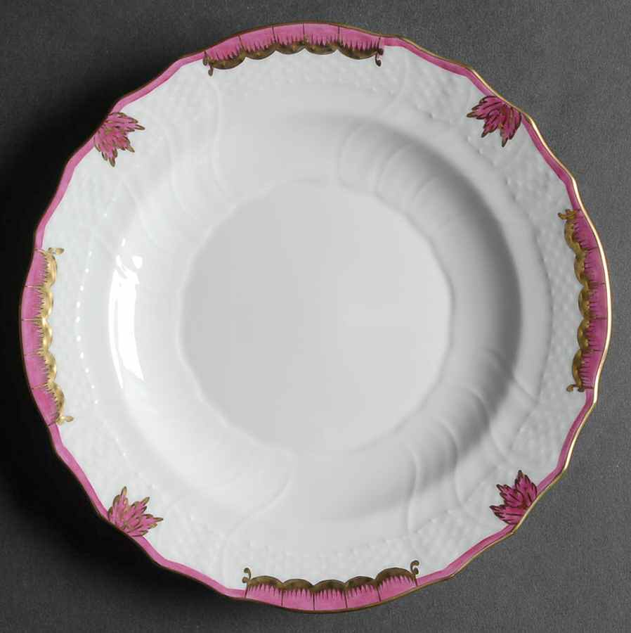 Princess Victoria Pink Salad Plate by Herend-1