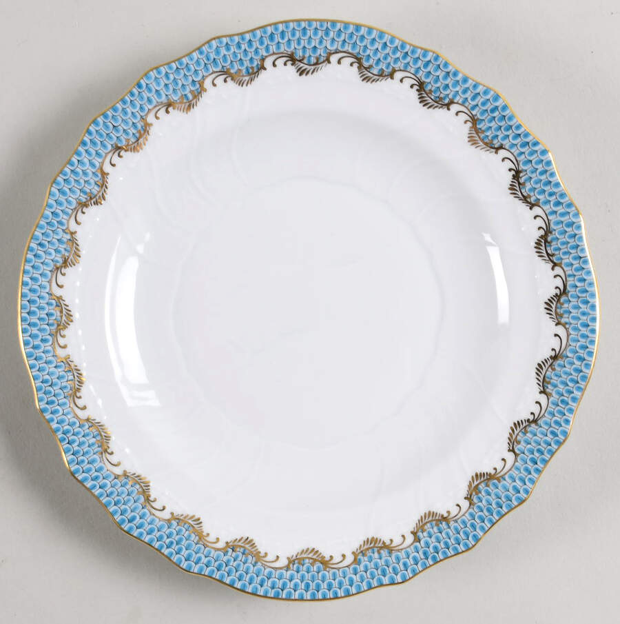 Fish Scale Salad Plate by Herend-1