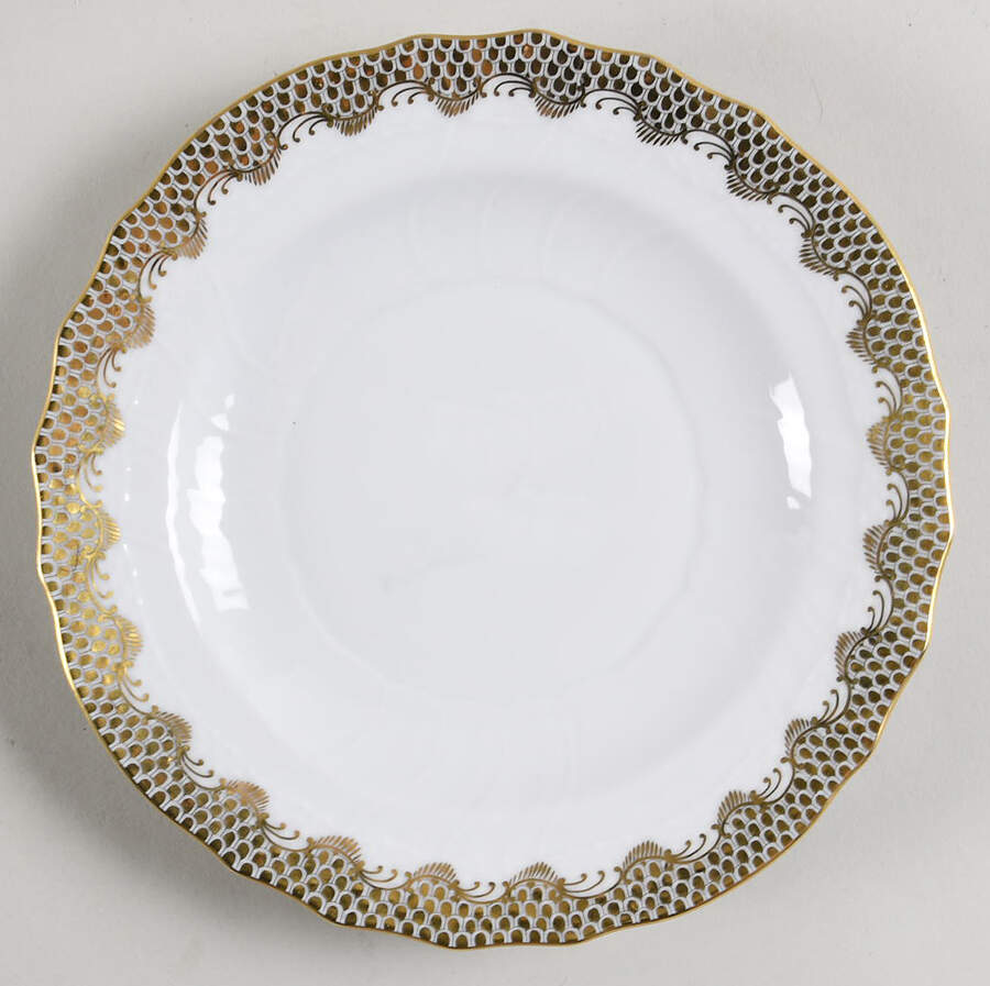 Fish Scale Salad Plate by Herend-1