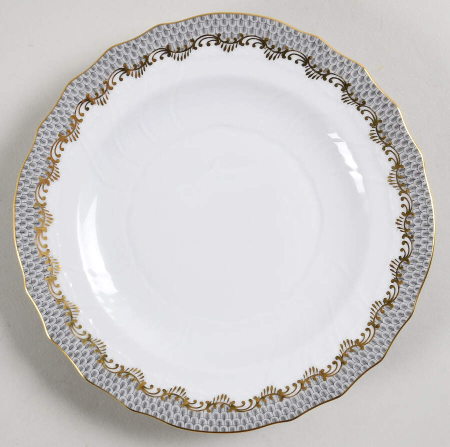 Fish Scale Salad Plate by Herend-1