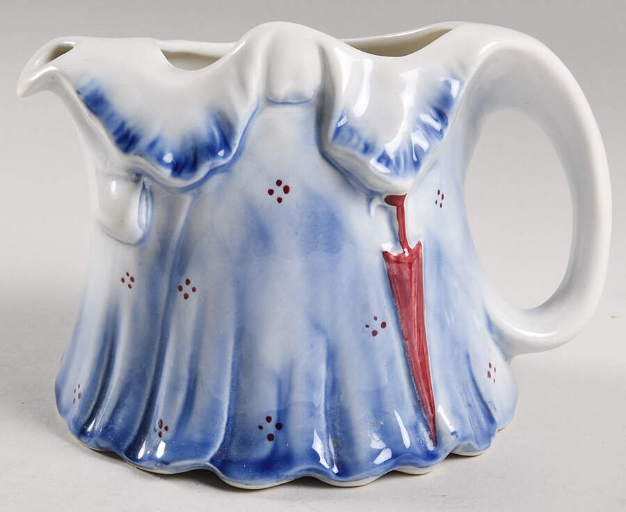 Little Old Lady Teapot No Lid by HJ Wood-1