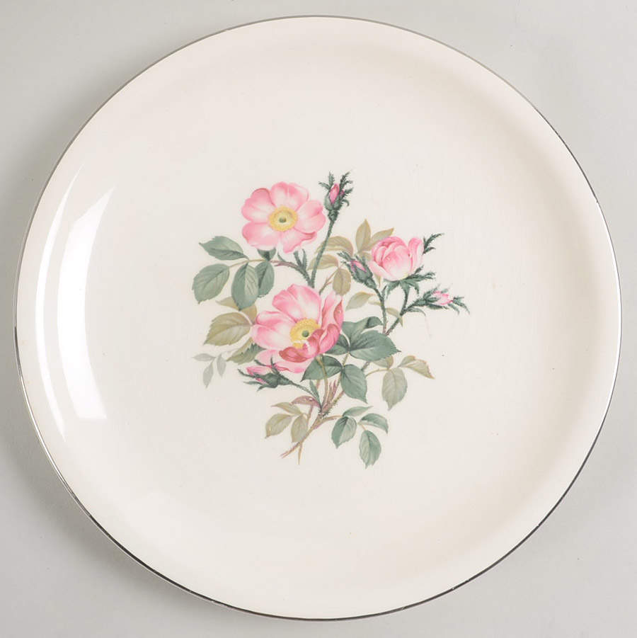 Wild Rose (Aladdin) Dinner Plate by Harker-1