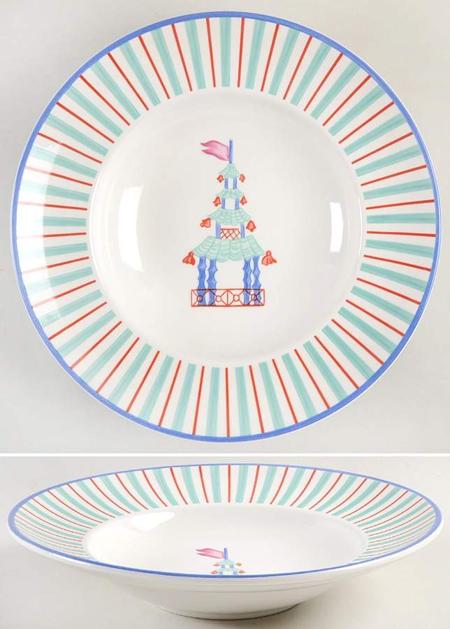Chinatown 12" Individual Pasta Bowl by Home James-1