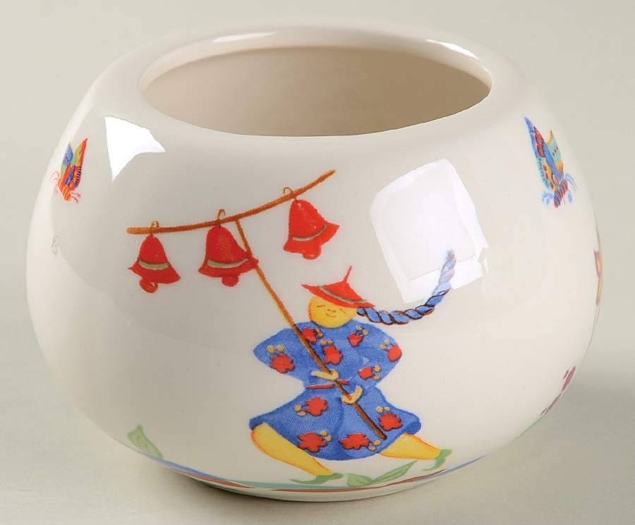 Chinatown Sugar Bowl No Lid by Home James-1