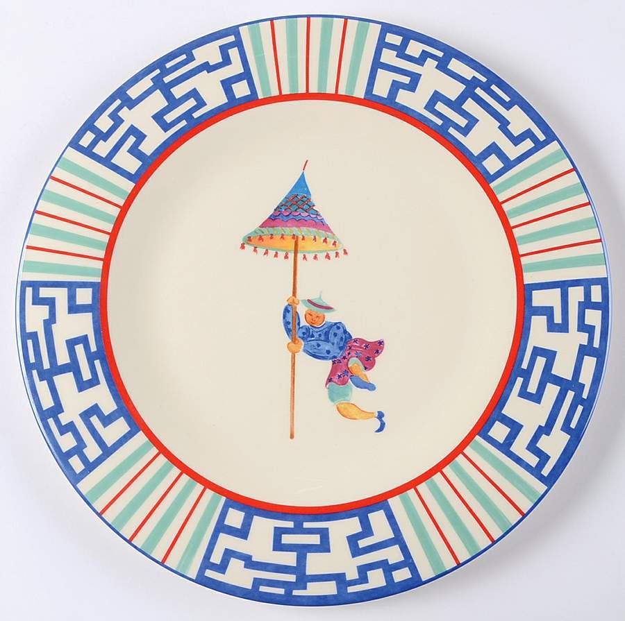 Chinatown Service Plate (Charger) by Home James-1