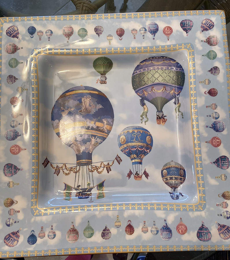 Montgolfier 15" Rectangular Tray by Home James-1