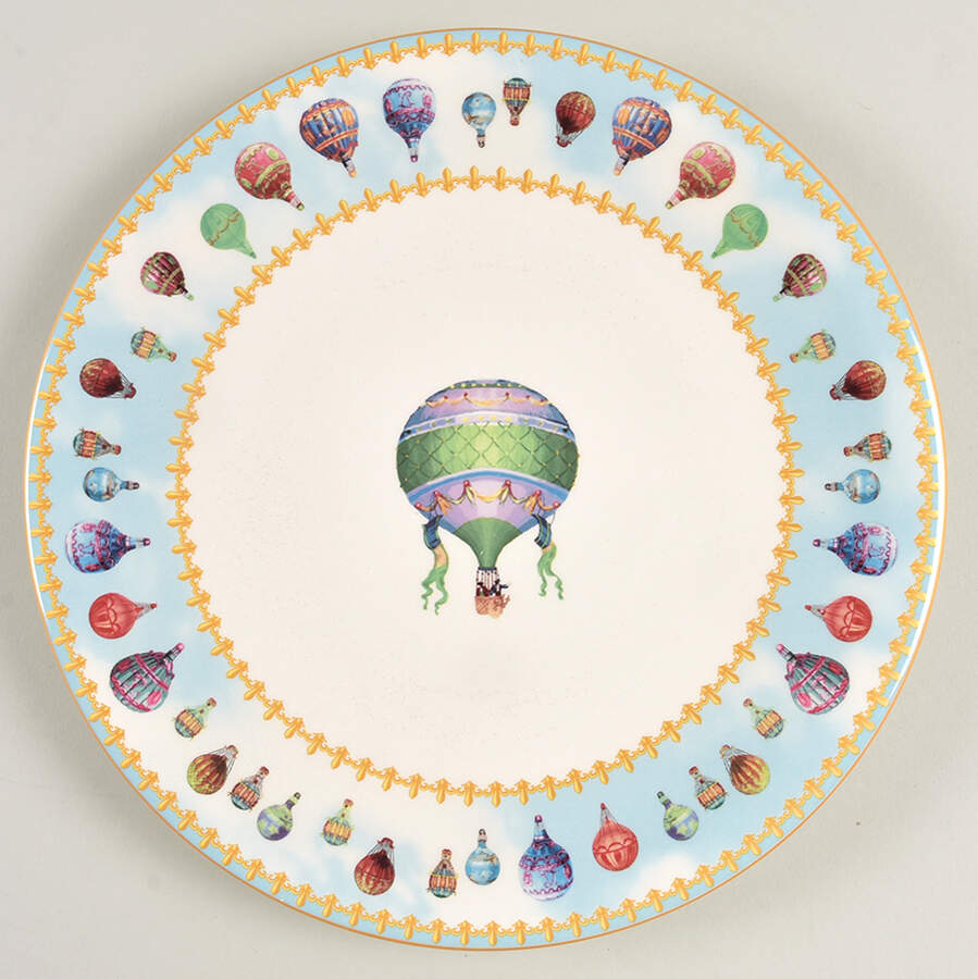 Montgolfier Salad/Dessert Plate by Home James-1