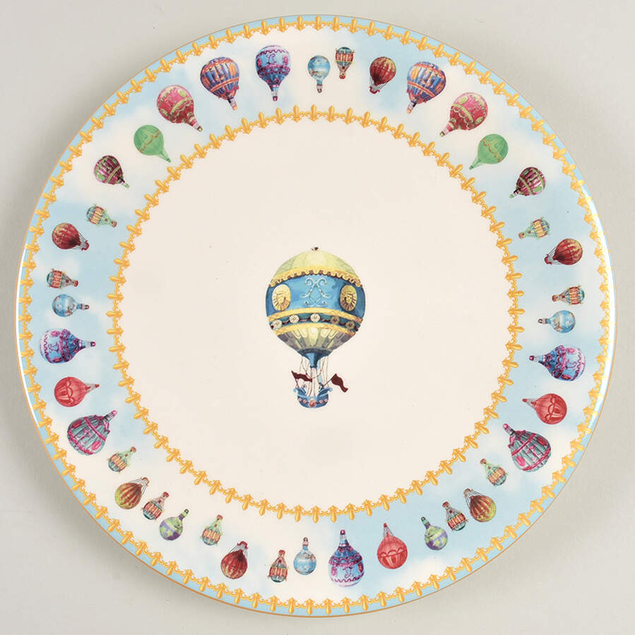 Montgolfier Salad/Dessert Plate by Home James-1