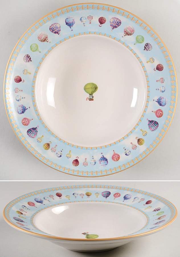 Montgolfier 12" Individual Pasta Bowl by Home James-1