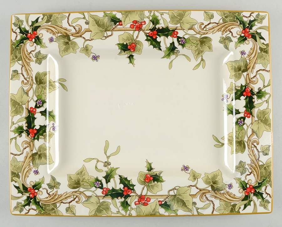 Sandringham 18" Rectangular Serving Platter by Home James-1