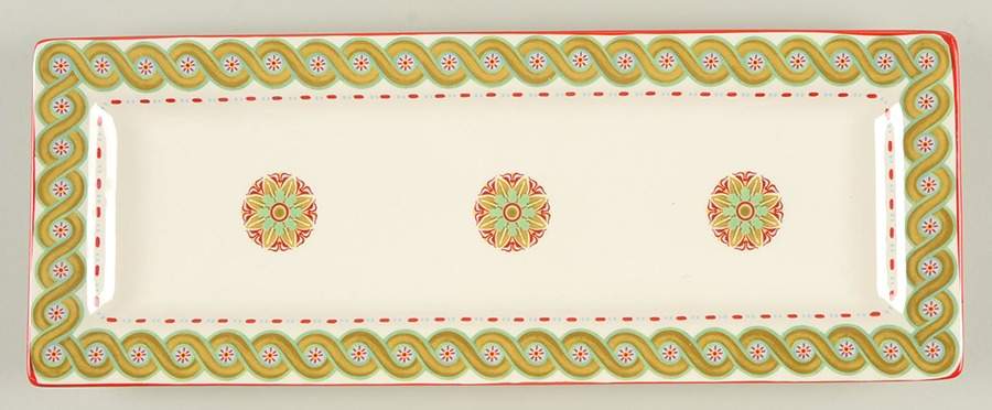 Grand Tour 16'' Rectangular Tray by Home James-1