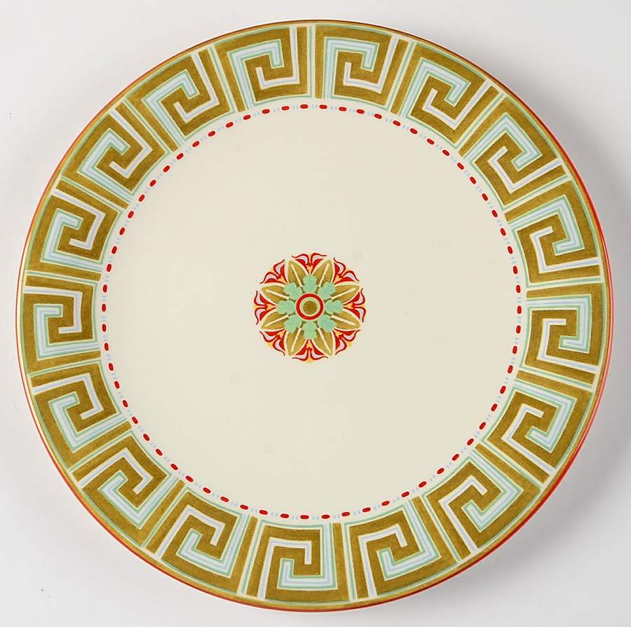 Grand Tour Salad/Dessert Plate by Home James-1