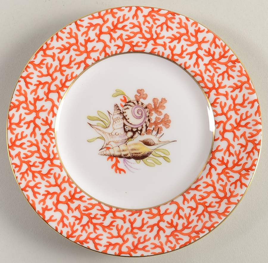 Sea Treasures Bread & Butter Plate by Home James-1