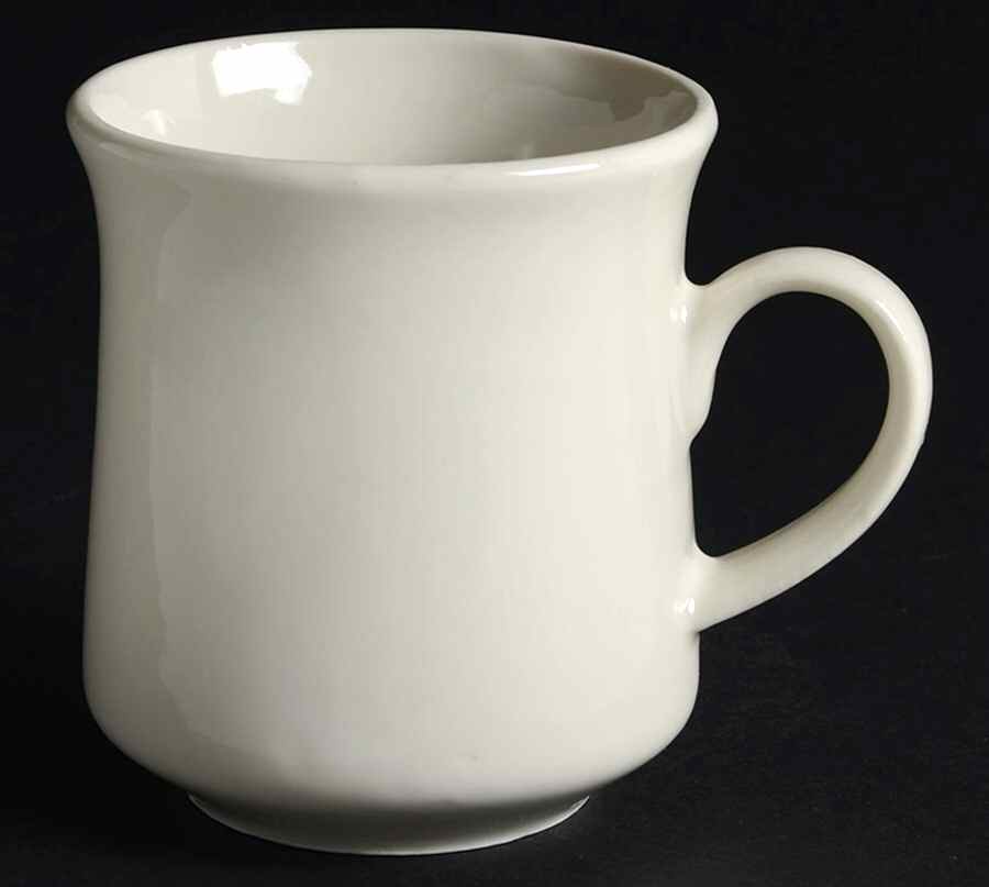 White Mug by Hall-1