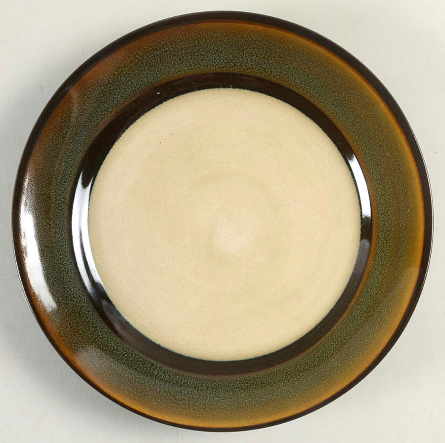 Rave Stripe Salad/Dessert Plate by Home Trends-1