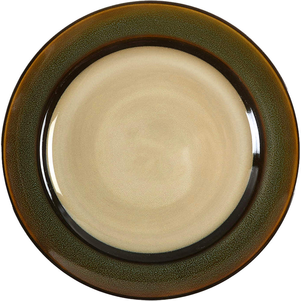 Rave Stripe Dinner Plate by Home Trends-1