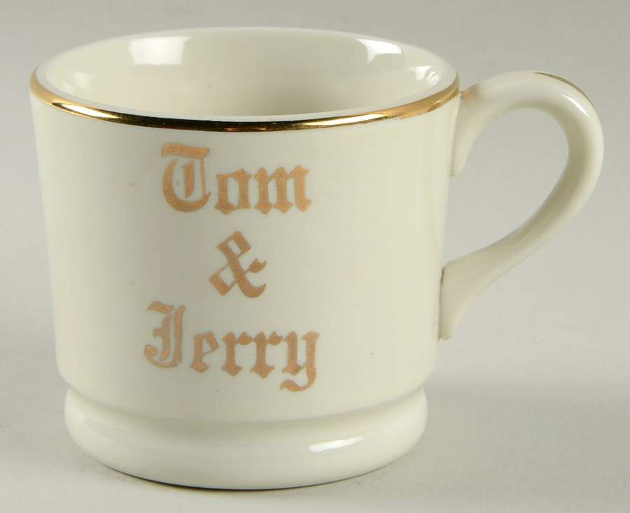 Tom and Jerry (Ivory) Tom & Jerry Mug by Hall-1