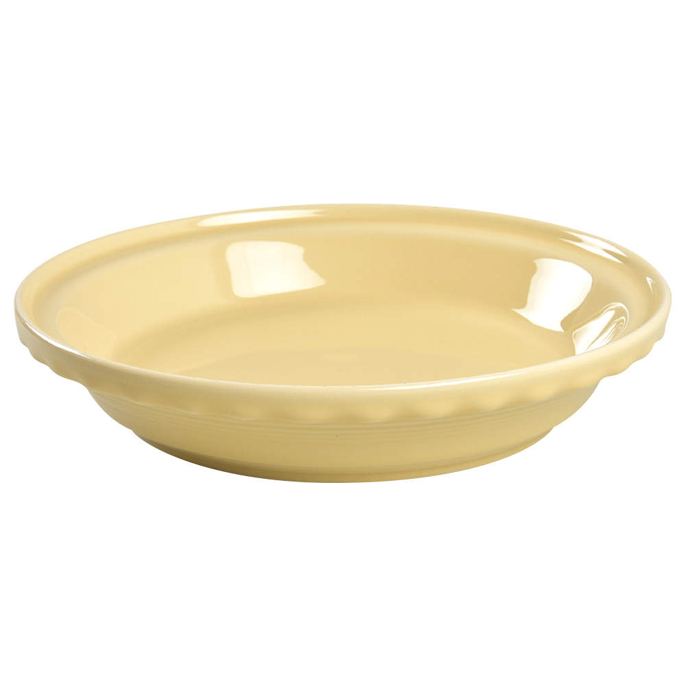 Fiesta Ivory (Intro 2008) Pie Serving Plate by Homer Laughlin -1
