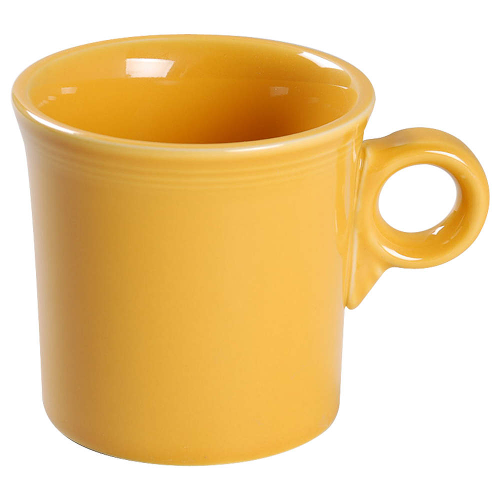 Fiesta Marigold (Intro 2008, 75th Anniversary) Mug by Homer Laughlin -1