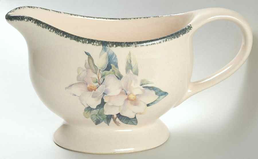 Magnolia Gravy Boat by Home & Garden Party-1
