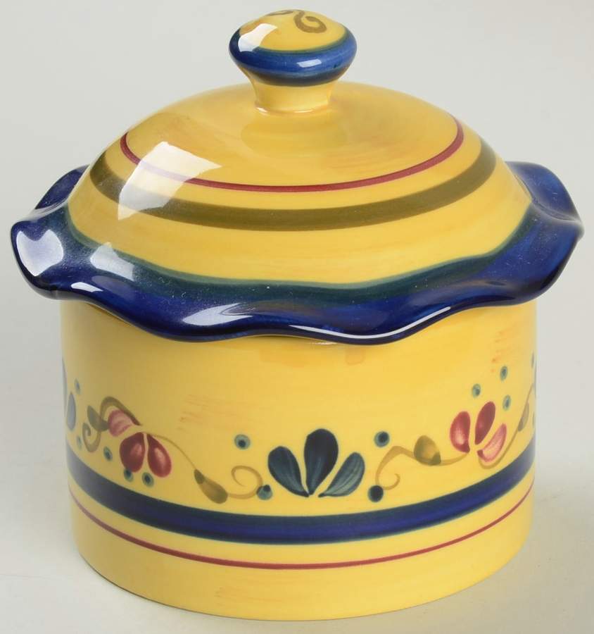 Welcome Home Sugar Bowl & Lid by Home & Garden Party-1