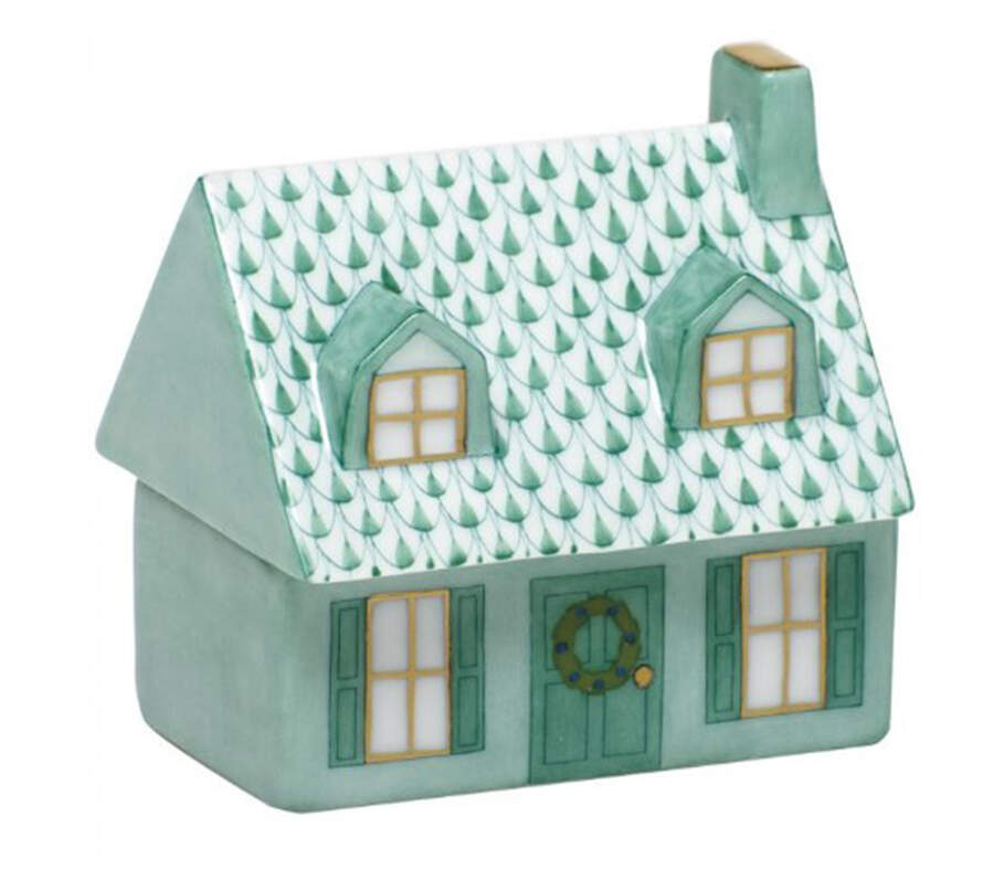 Boxes Home Sweet Home-Green - No Box by Herend-1