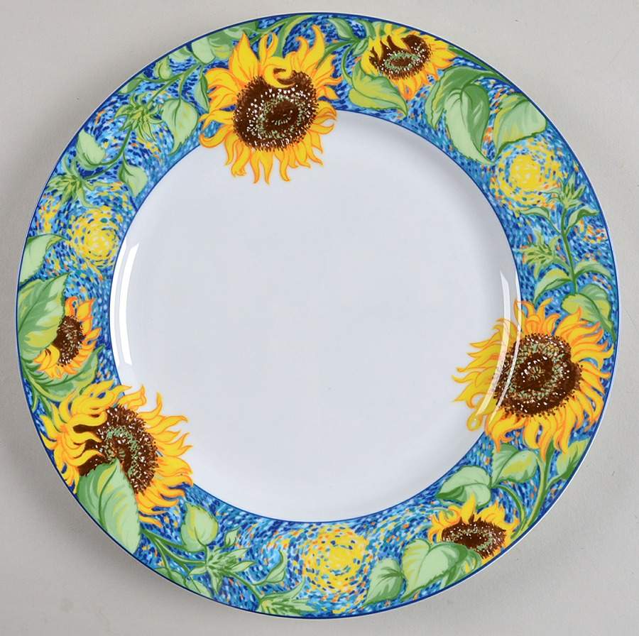 Van Goghs Sunflower Dinner Plate by Heartland China-1
