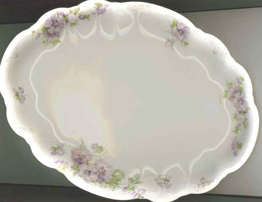 HLC3750 14" Oval Serving Platter by Homer Laughlin -1