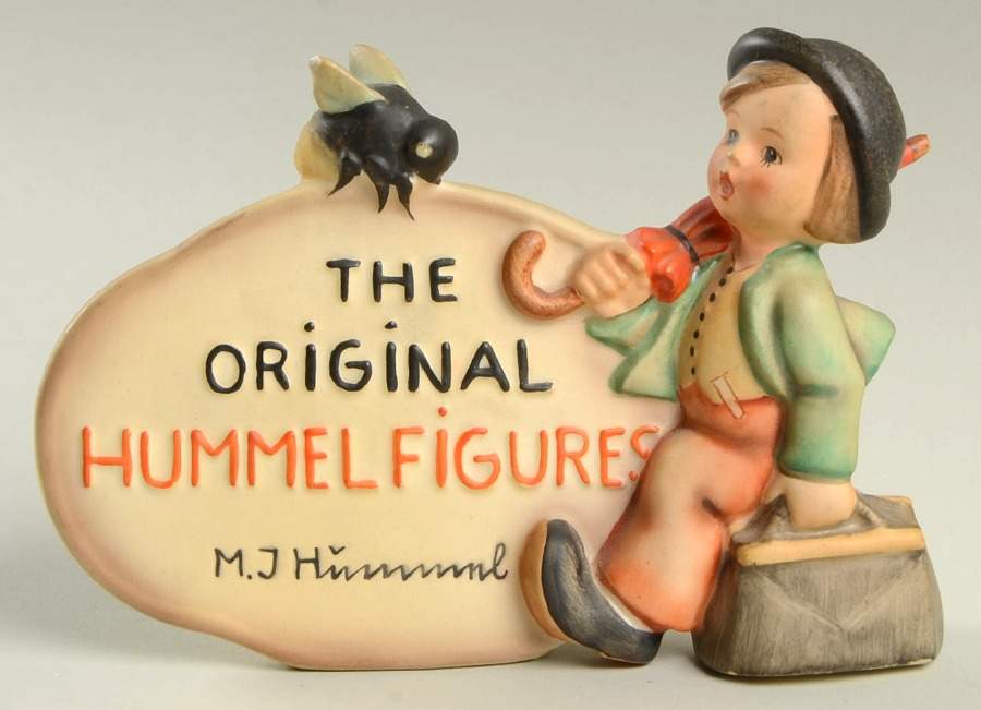 Advertising Signs-Plaques Tm2-Merry Wanderer/The Orginial - Advertising Sign by M.I. Hummel-1
