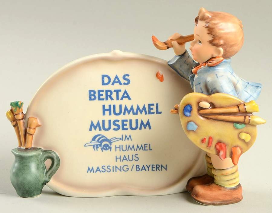 Advertising Signs-Plaques Tm7-The Artist/Das Berta Hummel Museum - Advertising Sign by M.I. Hummel-1