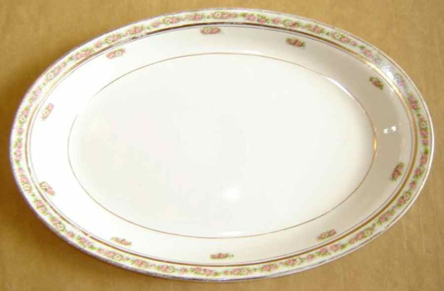 HLC3751 14" Oval Serving Platter by Homer Laughlin -1