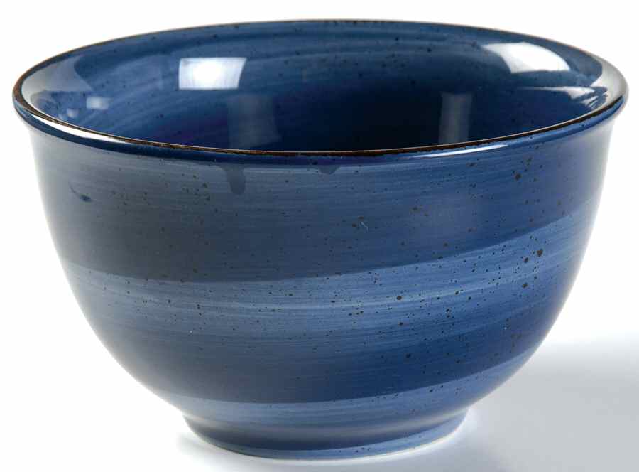 Twist Blue Soup/Cereal Bowl by Hausenware-1