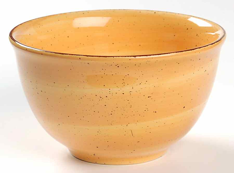 Twist Yellow Soup/Cereal Bowl by Hausenware-1